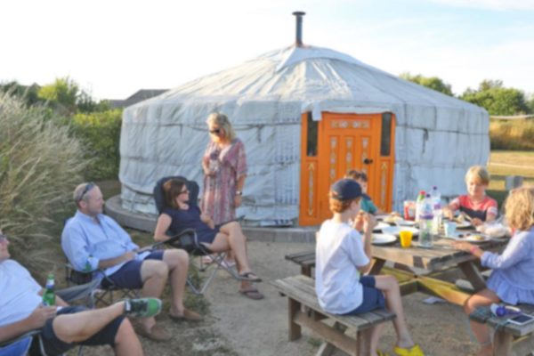 Caalm Camp Buttercup Yurt